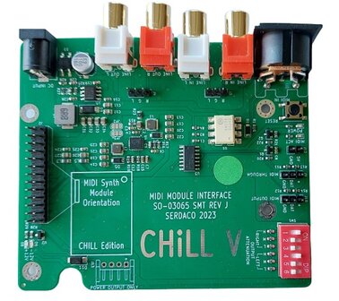 CHiLL V PCB with inputs