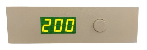 Turbo display 5.25" green tape